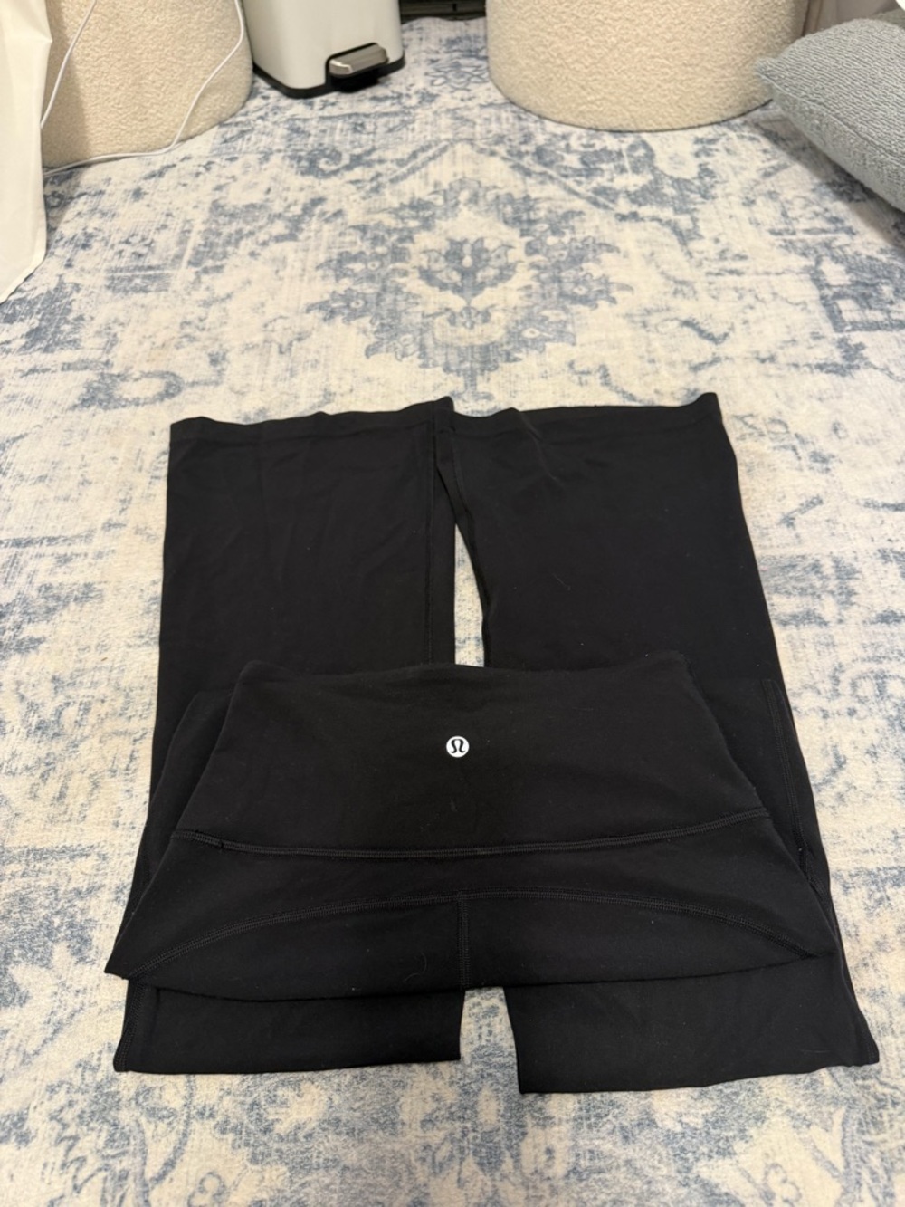 Lululemon Black High-Rise Flare Leggings